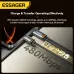ESSAGER ES-X67 7A 100W USB-A to Type-C+Type-C Cable QC SCP FCP VOOC Fast Charging Data Transmission Tinned Copper Core Line 1M Long for iPhone 16 16 Pro 15 14 for Xiaomi 15 Ultra for Huawei Mate XT for Samsung Galaxy S25 Ultra