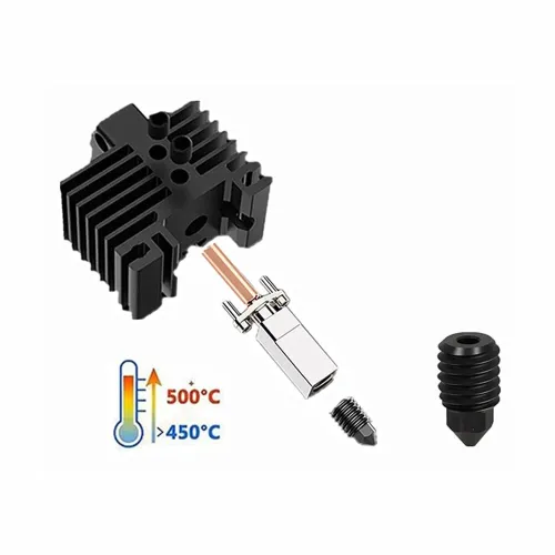 for Bambu Lab Hotend Upgrade 2.0 Version Nozzle Bambulab Bi Metal Fit Bamboo Bambulabs X1 X1C P1P P1S Hotend P1P Thermistor