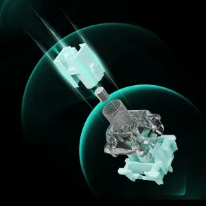 10/30/70Pcs Gateron Magnetic Jade Switch Set Hall Effect Linear Feel Adjustable Actuation Travel HIFI Sound Pre-Lubed 100 Million Keystrokes