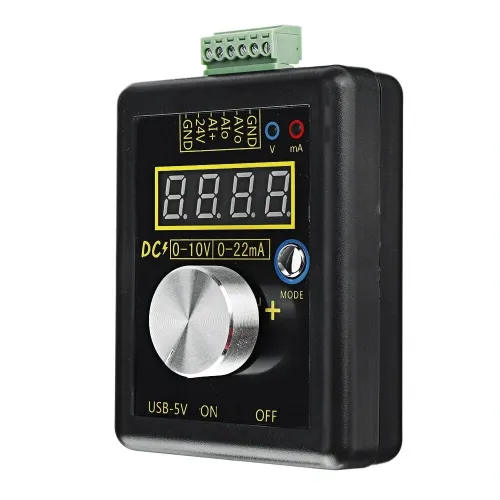FNIRSI SG002 Digital 4-20mA 0-10V Voltage Signal Generator 0-20mA Current Transmitter Professional Electronic Measuring Instruments