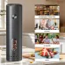 110ml Electric Pepper Grinder 5 Adjustable Grinding Levels Automatic Rose Salt Grinder Type-C Rechargeable Electric Pepper Grinder