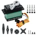 PTK 9835 MG-D 35kg High Torque All-Metal Waterproof Brushless RC Servo for Remote Control Car Model Fixed-Wing Drones