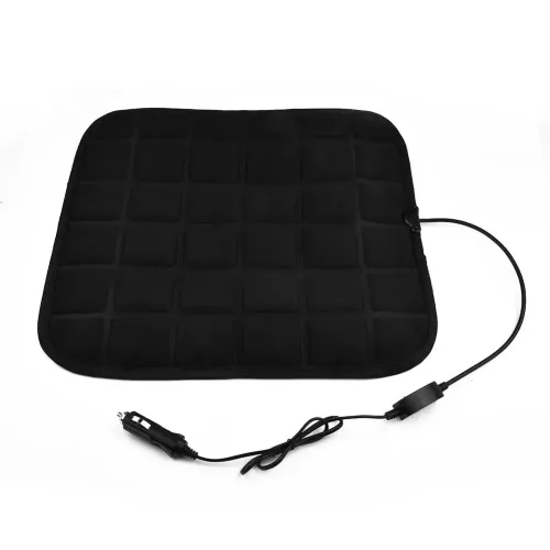 Universal 12V Car Seat Heating Cushion  Electric Heating Pad Front Seat Cushion Adjustable Temperature Winter Car Seat Heating Cover