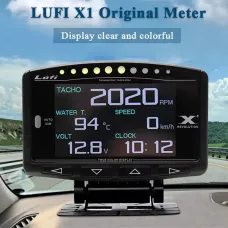 LUFI x1 Car OBD2 Meter Automotive Smart Digital Display TFT Screen Multi-Functional Gauge