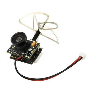 Eachine TX02 FPV Transmitter NTSC Super Mini AIO 5.8GHz 40CH 200mW VTX 600TVL 1/4 Cmos Camera for RC Drone
