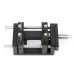Ganwei Self Centering Woodworking Clamp Vise MGO-000-0167 CNC Aluminum Alloy Compact Design V Trough Precision Alignment Drill Press Tool