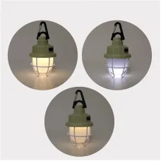 LECamping Lantern, Battery Powered Lights, Rechargeable Lanterns Vintage Style, Classic Table Lantern Decor with Dimmable Control,Portable Outdoor Hanging Tent Light