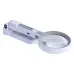 Portable 18LED Touch Switch Folding 5x 11x Magnifying Glass for Precision Measurement and Repair with Detachable Handheld Desktop and Charging