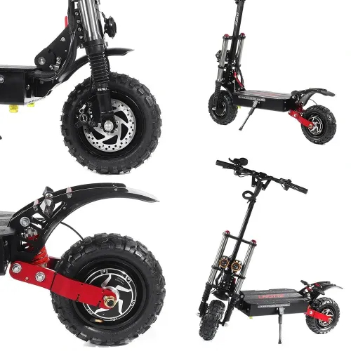 LAOTI60V 38.4Ah 2800W 11 inch Electric Scooter Hub Motor Front/Rear Drive Brushless Motor with Vacuum Off-Road Tires for LAOTITI30 Replacement