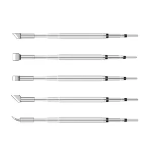 SEQURE 1 Pair Tweezer Tip for SQ HT140 Hot Tweezers 3.0FS & 4.0FS & 5.0FS Flat Shovel Tips