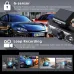 UHD 4K Dash Cam Dual Lens 3840x2160P AI Driver Assistance ADAS GPS WiFi Wide Angle Night Vision Car DVR Camera