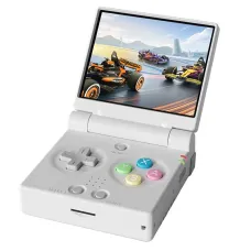 No Card Miyoo Mini Flip Handheld Game Console 2.8-Inch IPS Screen WiFi Multiplayer 2500mAh Battery Open Source Emulator Portable Video Game Player Console