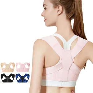 PRANASH Sport Posture Corrector for Women and Men Adjustable Upper Back Brace Shoulder Lumbar Back Support Belt for Fitness Health Recovery