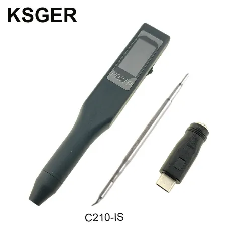 KSGER C210 70W Portable Soldering Iron Station Quick Heating DIY Temperature Control TFT Display