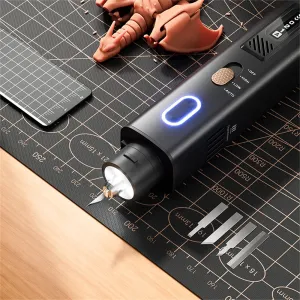 Jakemy JM-Y10 PRO Ultrasonic Cutter and Polisher 35W 40kHz Precision Cutting Dual Function Safety Design for Metal Wood Plastic Crafts