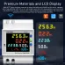 Tuya WiFi Home Intelligent Digital Display Electricity Meter DIN-Rail Voltage and Current Meter with Power Failure Memory Function (Built-in Type)