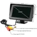 4.3-inch Car LCD Monitor High-Resolution Display Auto-Switching AV Input for Car Screen