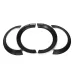 4pcs Car Fender Flares Flexible Yet Polyurethane Body Kits Extra Wide Body Wheel Arches Universal