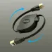 ORICO PUG-LGC6 2M Retractable Ethernet Cable Portable LAN Internet Network Cable 1000Mbps CAT-6 Network Cables for Laptop Router