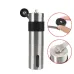 Portable Stainless Steel Manual Coffee Grinder Ceramic Grinding Core Adjustable Grinding Coarseness Hand Crank Coffee Machine