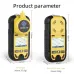 Bosean Multi Gas Detector O2 H2S CO LEL 4-in-1 Portable Gas Monitor Rechargeable Type-C 2-Inch Screen USB Real Time