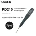 KSGER C210 70W Portable Soldering Iron Station Quick Heating DIY Temperature Control TFT Display