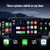 3-IN-1 Wireless Android14 Carplay Android Auto Adapter Upgrade Plug&Play For Youtube Netflix Dongle Wireless Car AI TV BOX
