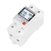 SINOTIMER SVP688 WiFi Energy Meter Remote Control Voltage/Current/Leakage Protection Real-Time Monitoring Adjustable Parameters Three Timing Modes Ensure Efficient Energy Management