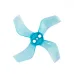 4 Pairs Gemfan 1636 1.6x3.6x4 40mm 4-blade 1mm Hole Propeller for 1103 1105 RC Drone FPV Racing Brushless Motor