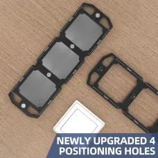 86 Type Socket Box Hole Template Wood Board Slotting Template Switch Socket Opening Template Aluminum Alloy Hole Opening Marking Tool