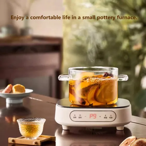 220V 1000W Household Electric Pottery Cooker Multifunctional High Power Hot Pot Stove Countertop Induction Cooker