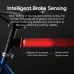 ROCKBROBL-S2 Smart Brake Sensing Bike Taillight 400mAh BatteryTouch Control Light Sensing 6 Lighting Modes IPX6 Waterproof Type-Rechargeable Vibration Sensor Bicycle Rear Light