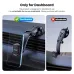 TOPK D37 Magnetic Car Phone Holder 2 in 1 Handsfree Stand Phone Mount for Dashboard / Air Vent for iPhone/Samsung Android
