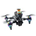 XKJ K22 MAX One-Key Launch Flying Disk WiFi FPV with HD Dual Camera Servo Gimbal Colorful LED Light Brushless Foldable RC Drone Quadcopter RTF