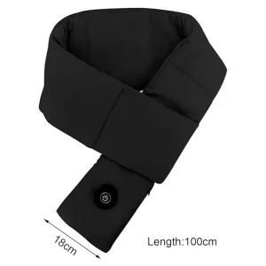 TENGOO Winter Intelligent Heated Scarf Neck Protection USB Electric Heating Shawl Feather Cold Warm Neck 3 Gear Heating Outdoor Warm Scarf