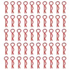 100PCS Universal RC Body R-Type Clips Pins for All 1/10 1/12 Scale Redcat HPI Himoto HSP Exceed RC Car Parts Truck Shell Replacement