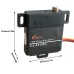 Corona DS239MG Digital Thin Metal Wing Servo Metal 4.6kg / 0.15sec / 22g Remote Comtrol Glider Digital Servo