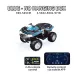 TRASPED HG4-411 RTR 1/64 2.4G RWD Mini Alloy RC Car Support App Remote Control Motorcycle Beach Off-Road Three Speed Vehicles Models Pocket Toys Desktop Collection Gift For Boys