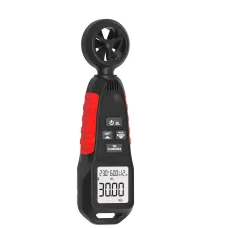 ZOYI ZT-FS1 High Precision Anemometer Wind Speed, Temperature and Humidity Measurement 0.4 - 30.00m/s with Clear LCD Display Perfect for Weather Observation and Scientific Research
