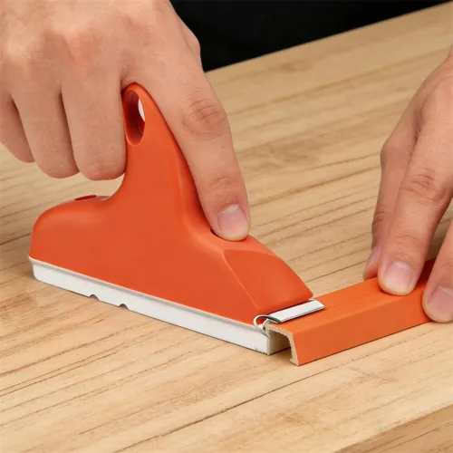 3-in-1 Handheld Edge Cutting Trimmer ABS Carbon Steel Woodworking Tool Precision Planing Slotting Chamfering Portable Carpentry Board Edge Cutter