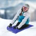 92*42CM Snow Ski Mat with Handles Grass Ice Skating Pad for Outdoor Freestyle Snowboarding on Slopes Beach and Turf