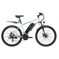 UDIRECT SINOHON EM200Electric Bike 36V 10.4AH Battery 500W Motor Recommended Top Speed 25KM/H 26 Inch Electric Bicycle 40-60 KM Mileage Range Max Load 150KG SINOHON EM200D