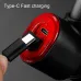 XANEBicycle Steel Cable Lock 5 Digit Password High Security with Taillight Thicken Anti-Theft Safety Lock Motorcycle MTB Road Bike Accessories