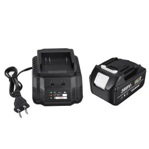 Drillpro 3000mAh 18V Lithium Battery Li-ion Battery Replacement with Charger for Electric Wrench Tools