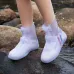 XANEBike Shoe Covers Waterproof Rain Booties Silicone Slip-resistant Rainy Day Thick Rain Boots Covers Foot Covers for Cycling