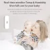 WiFi Temperature Humidity Tester Smart Home Integration Alexa Google Assistant Mobile App Control -10 to 60 0-99% Humidity