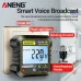ANENG AC10+ Digital Display Socket with LCD Screen Voice Broadcast Leakage Protection Phase Meter Plug For Reliable Performance- Ideal for Standard Power Outlets