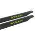 Steam 420mm Carbon Fiber Main Blades for Class 420 RC Helicopter