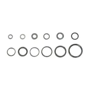 280/Pcs Aluminum Flat Washer Gasket Set M5/6/8/10/12/14/16/20 Flat Ring