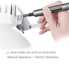Wowstick 1F+ Electric Screwdriver 64 in 1 Dual Mode Cordless 3 LED Lights Lithium-ion Battery Alloy Steel Tri-Angle Screw Bits
